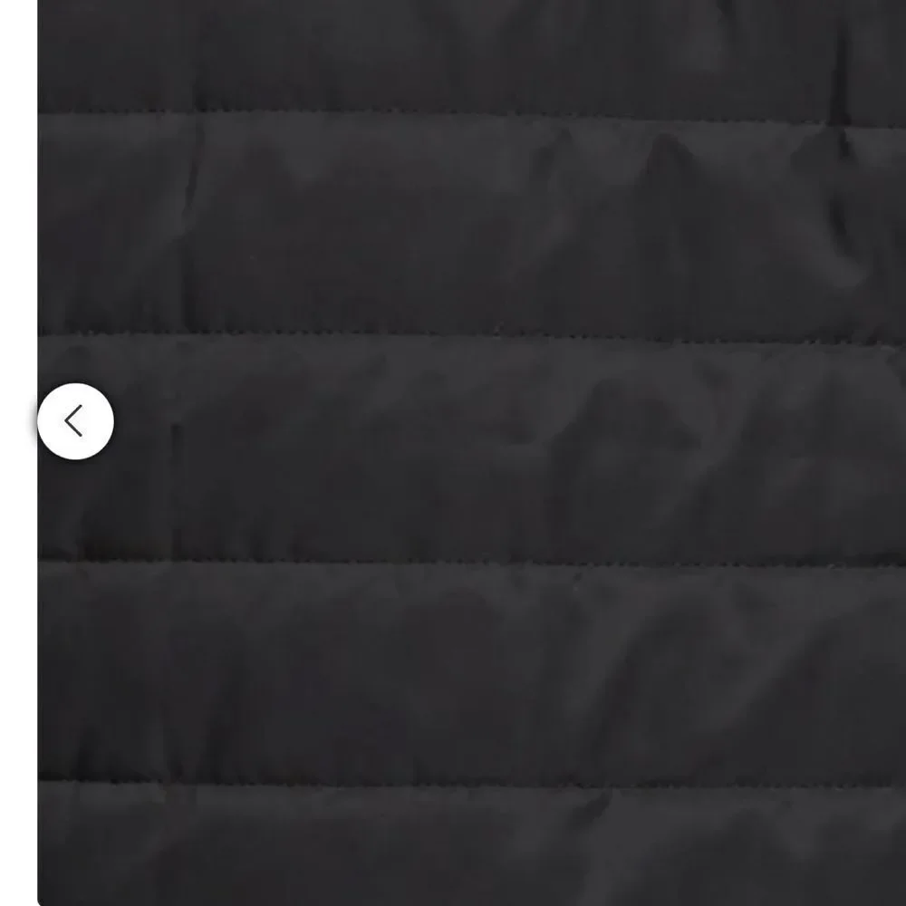 Men's Black Quilted Vest Banana Republic